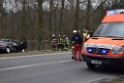 Schwerer VU Krad Pkw Koeln Porz Eil Grengeler Mauspfad P091